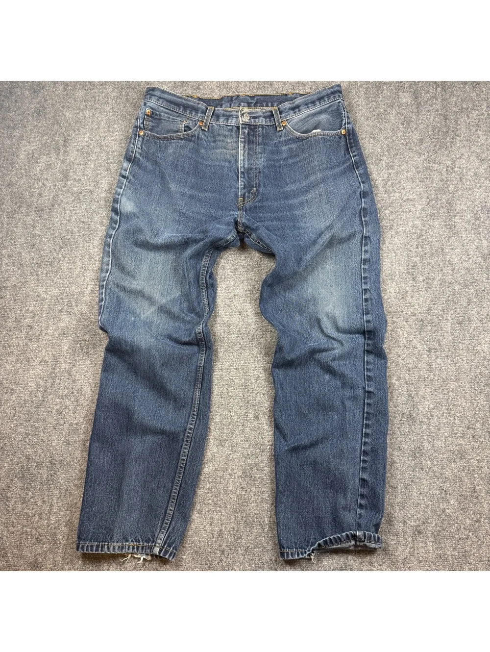 Levi's 505 Blue Denim Jeans, Size 38x32